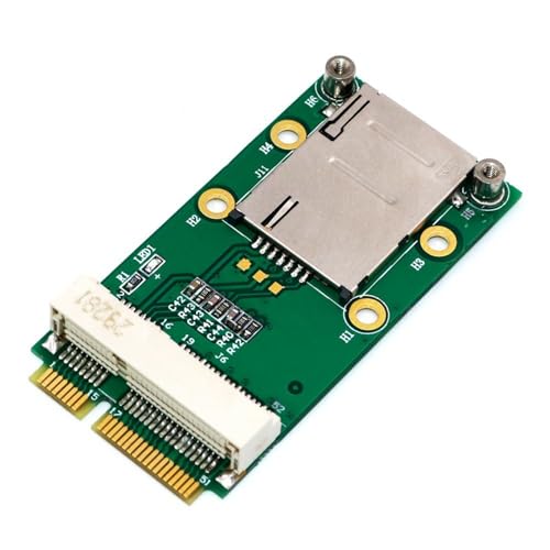 LTE Industrial PCIE auf PCIE Adapterstecker mit Kartensteckplatz für WWAN/LTE 3G Modul geeignet für PC von Generisch