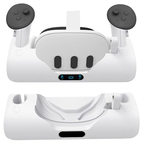 Ladestation kompatibel mit Oculus/Meta Quest3 VR-Headset und Controller, Schnellladestation mit Kontrollleuchte, Ladeständer für Quest3-Zubehör von Generisch