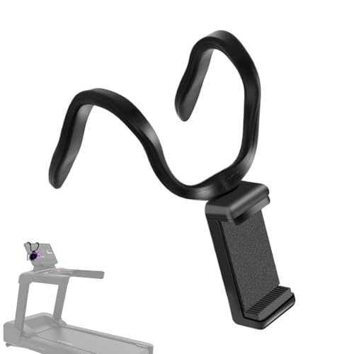 Laufband-Telefonhalterung – Universelle Telefonhalterung für Trainingsgeräte, verstellbarer Clip-Ständer | Sichere Halterung für Smartphones auf Laufbändern, Fahrrädern und Crosstrainern, freihändiges von Generisch