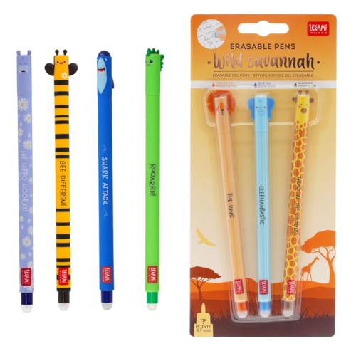 Legami Radierbare Stifte Bundle - Set mit 7 Legami löschbaren Gelstiften von Generisch