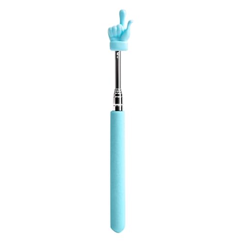 Lehrerzeiger Stick - Mini Handzeiger Finger | Einziehbarer teleskopischer Fingerzeiger | Klassenzimmer und Präsentation Fingerzeiger für Kindergärtnerin der Grundschule Lehrerzeiger Stick - Mini Handzeiger Finger | Einziehbarer teleskopischer Fingerzeiger | Klassenzimmer und Präsentation Fingerzeiger für Kindergärtnerin der Grundschule von Generisch