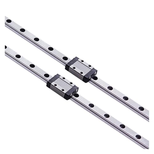 Linearführungsschiene MGN7 MGN12 MGN15 MGN9 Blockschienenwagen CNC-3D-Druckerteil Miniaturlager Linearschienenfräser(MGN9H,900mm) von Generisch