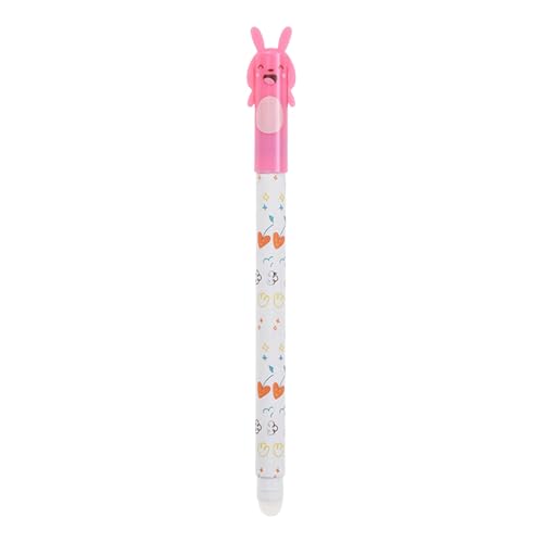 Löschbare Gel Pens mit Thermosensitiver Erase Tinte 0.5mm Tip Notebooking Färbung Keine Blutung Glattes Schreiben mit Bereich Der Tintenfarben und Fass Designs Nette Cartoon Tiere Neutrale Stiften von Generisch