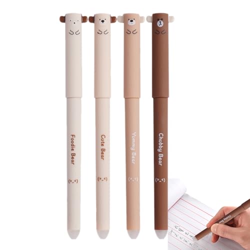 Löschbare Gelstifte, Stift mit Radiergummi, Löschbarer Kugelschreiber glattes Schreiben von Stiften, 5x feiner Punkt reibungsloses Schreiben süßes stationäres Set, Schulmaterial für Kinder Schüler Erw Löschbare Gelstifte, Stift mit Radiergummi, Löschbarer Kugelschreiber glattes Schreiben von Stiften, 5x feiner Punkt reibungsloses Schreiben süßes stationäres Set, Schulmaterial für Kinder Schüler Erw von Generisch