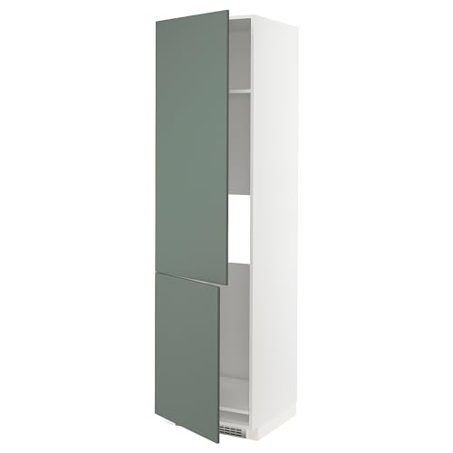 METOD High Cab F Kühl-/Gefrierschrank W 2 Türen, 60x60x220 cm, Weiß/Bodarp Grau-Grün METOD High Cab F Kühl-/Gefrierschrank W 2 Türen, 60x60x220 cm, Weiß/Bodarp Grau-Grün von Generisch
