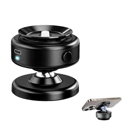 MPP Gripmaster Pro 360 Magnethalterung Neu 2024 MPP002, Moft Pivot Pro Dual Saugnapf und Magnetisches Design für Bildschirme, Glas, Fliesen, Andere Glatte Oberflächen (Black) von Generisch