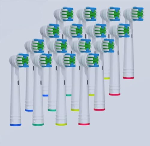 MS-Handel Aufsteckbürsten für Oral-B elektrische Zahnbürsten, 16 Stück Aufsätze von Generisch