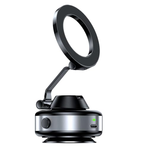 Magnetische Handyhalterung – Vakuum-Telefonhalterung – Stabile Basis Smartphone-Ständer, leichtes faltbares Design, Smartphone-Racks | Multifunktionales Auto-Halterungszubehör für Auto-Armaturenbrett Magnetische Handyhalterung – Vakuum-Telefonhalterung – Stabile Basis Smartphone-Ständer, leichtes faltbares Design, Smartphone-Racks | Multifunktionales Auto-Halterungszubehör für Auto-Armaturenbrett von Generisch