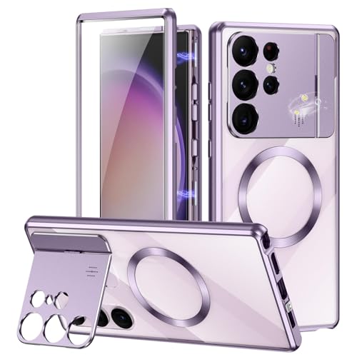 Magnetische Hülle für Samsung Galaxy S25 Ultra, Flugzeug-Aluminiumlegierung, Kameraschutz, Ständerschale, Metall-Stoßfängerhülle, Duftdesign Magnetische Hülle für Samsung Galaxy S25 Ultra, Flugzeug-Aluminiumlegierung, Kameraschutz, Ständerschale, Metall-Stoßfängerhülle, Duftdesign von Generisch