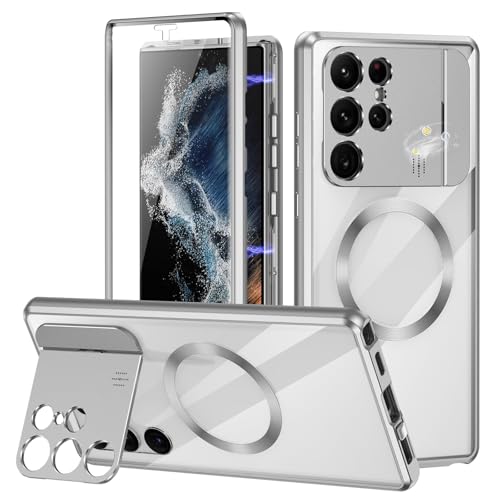 Magnetische Hülle für Samsung Galaxy S25 Ultra, Flugzeug-Aluminiumlegierung, Kameraschutz, Ständerschale, Metall-Stoßfängerhülle, Duftdesign Magnetische Hülle für Samsung Galaxy S25 Ultra, Flugzeug-Aluminiumlegierung, Kameraschutz, Ständerschale, Metall-Stoßfängerhülle, Duftdesign von Generisch