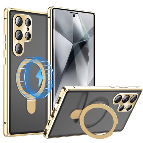 Magnetische Hülle für Samsung Galaxy S25 Ultra, Metall-All-Inclusive-Displayschutz, Telefonabdeckung unterstützt kabelloses Laden Magnetische Hülle für Samsung Galaxy S25 Ultra, Metall-All-Inclusive-Displayschutz, Telefonabdeckung unterstützt kabelloses Laden von Generisch