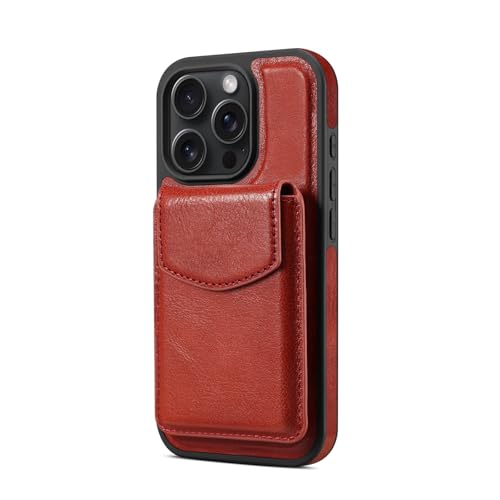 Magnetische Hülle für iPhone 16/16 plus/16 pro/16 pro max, Abnehmbare Brieftasche Echtlederhülle mit Drehständer Retro Business Case Magnetische Hülle für iPhone 16/16 plus/16 pro/16 pro max, Abnehmbare Brieftasche Echtlederhülle mit Drehständer Retro Business Case von Generisch