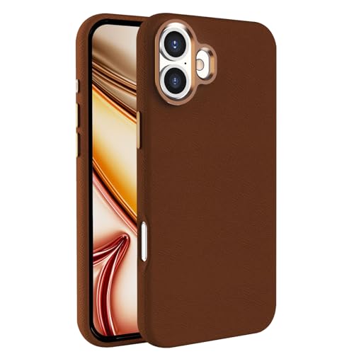 Magnetische Hülle für iPhone 16/16 plus/16 pro/16 pro max, Kabelloses Laden, Slim Case, Kameraschutz, Retro Business Lederhülle Magnetische Hülle für iPhone 16/16 plus/16 pro/16 pro max, Kabelloses Laden, Slim Case, Kameraschutz, Retro Business Lederhülle von Generisch