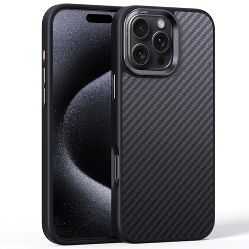 Magnetische Hülle für iPhone 16/16 plus/16 pro/16 pro max, echte Kohlefaser, schlank, dünn und leicht, Drop-Case in Militärqualität, kabelloses Laden Magnetische Hülle für iPhone 16/16 plus/16 pro/16 pro max, echte Kohlefaser, schlank, dünn und leicht, Drop-Case in Militärqualität, kabelloses Laden von Generisch