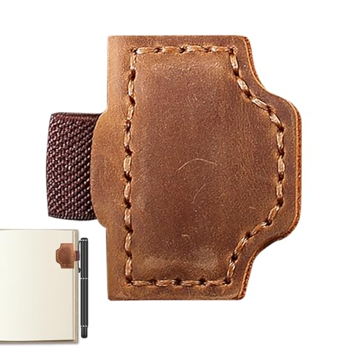 Magnetisches Lesezeichen - Mit Stiftehalter & PU Leder Deko Clip - PU Leder Ästhetisches Buchzeichen Clip Deko Für Schüler Lehrer Leser Männer Frauen Notizbuch Liebhaber Magnetisches Lesezeichen - Mit Stiftehalter & PU Leder Deko Clip - PU Leder Ästhetisches Buchzeichen Clip Deko Für Schüler Lehrer Leser Männer Frauen Notizbuch Liebhaber von Generisch