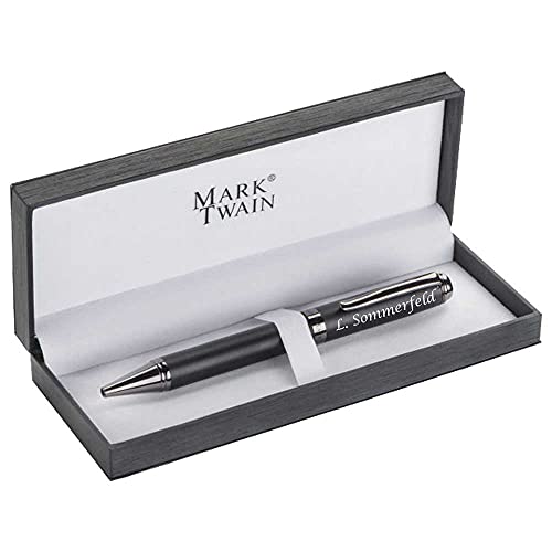 Kugelschreiber mit Gravur aus Metall inklusive Geschenkbox Geschenk zum Geburtstag Jubiläum verschiede Anlässe PS85 von Generisch