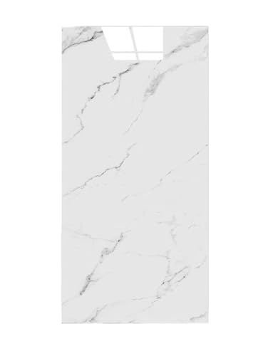 Marmorfliesen for Abziehen und Aufkleben, Vinyl-Bodenbelag for Wandpaneele, 60 x 30 cm, Bodenfliesenaufkleber for Badezimmer und Küche(Style 4,30x60cm(40pcs)) von Generisch
