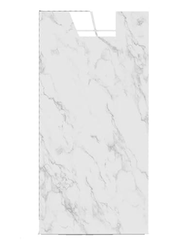 Marmorfliesen for Abziehen und Aufkleben, Vinyl-Bodenbelag for Wandpaneele, 60 x 30 cm, Bodenfliesenaufkleber for Badezimmer und Küche(Style 5,30x60cm(50pcs)) von Generisch
