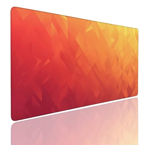 Mauspad XXL 1200x600x4mm Wasserdicht Schreibtischunterlage Rutschfeste Speed Gaming Mousepad Geometric (8) Groß Desk Mouse Mat Maus Pad, Schreibtisch Unterlage Deko für PC, Laptop, Home Office von Generisch