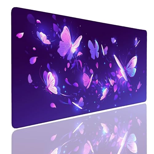 Mauspad XXL 1600x800x4mm Wasserdicht Schreibtischunterlage rutschfeste Speed Gaming Mousepad Fly (1) Groß Desk Mouse Mat Maus Pad, Schreibtisch Unterlage Deko für PC, MacBook, Laptop, Home Office von Generisch
