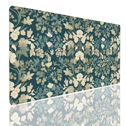 Mauspad XXL 1600x800x4mm Wasserdicht Schreibtischunterlage rutschfeste Speed Gaming Mousepad Garden (2) Groß Desk Mouse Mat Maus Pad, Schreibtisch Unterlage Deko für PC, MacBook, Laptop, Home Office von Generisch