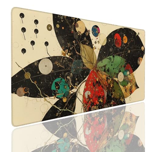 Mauspad XXL 1600x800x4mm Wasserdicht Schreibtischunterlage rutschfeste Speed Gaming Mousepad Green (8) Groß Desk Mouse Mat Maus Pad, Schreibtisch Unterlage Deko für PC, MacBook, Laptop, Home Office von Generisch