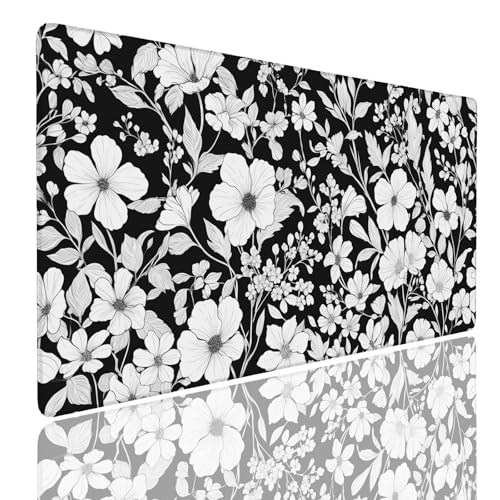 Mauspad XXL 1600x800x4mm Wasserdicht Schreibtischunterlage rutschfeste Speed Gaming Mousepad Grey (5) Groß Desk Mouse Mat Maus Pad, Schreibtisch Unterlage Deko für PC, MacBook, Laptop, Home Office von Generisch