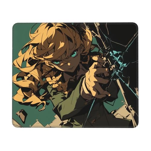 Mauspad – ultraweiche, glatte Oberfläche und rutschfeste Unterseite, niedliche Schreibtischdekoration für Büro/Gaming/Zuhause, modisches Accessoire für Frauen, Studenten, Profis, 21,6 x 26,9 cm von Generisch