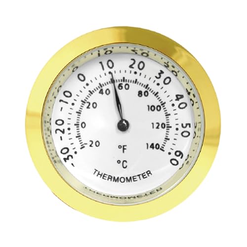 Metall-Hygrometer Aus Zinklegierung Luftfeuchtigkeitsmessgerät Runder Einbau-Feuchtigkeitsmesser Für Gitarrenkoffer Analoge Wetterstation Für Innen Und Außen Langlebig & Einfach Zu Installieren Metall-Hygrometer Aus Zinklegierung Luftfeuchtigkeitsmessgerät Runder Einbau-Feuchtigkeitsmesser Für Gitarrenkoffer Analoge Wetterstation Für Innen Und Außen Langlebig & Einfach Zu Installieren von Generisch