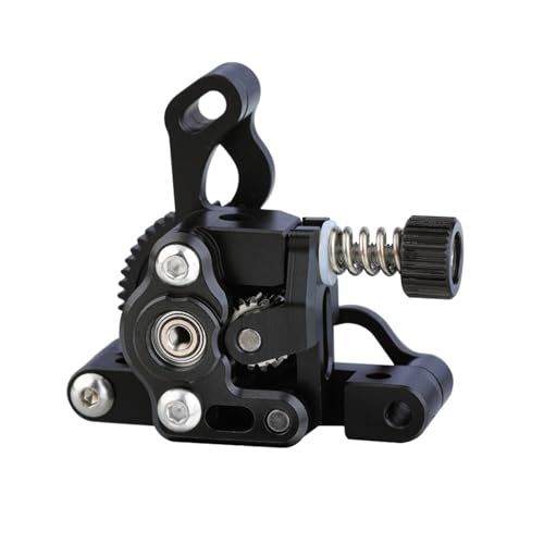 Micro Extruder Ganzmetall CNC mit 8T/10T LDO/Motor for 2.4 Ender3 BLV 3D-Druckerteile(Black,With 8T LDO Motor) von Generisch