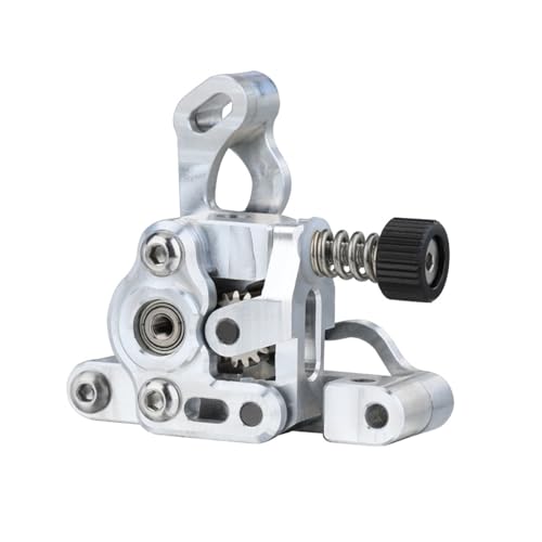 Micro Extruder Ganzmetall CNC mit 8T/10T LDO/Motor for 2.4 Ender3 BLV 3D-Druckerteile(Silver,With 10T LDO Motor) von Generisch