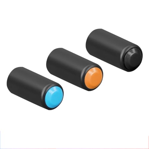 Mikrofon-Batterieabdeckung für Shure PGX2/SLX2/PG58/SM58/BETA58,Drahtlosmikrofone Bolymic-Zubehör,Mikrofon-Handgriffkappen-Abdeckung (3PCS) von Generisch