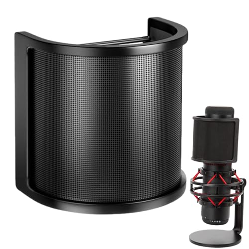 Mikrofonfilter - Windschutz Für Mikrofon - Doppelschicht Schutzabdeckung Mit Geräuschreduzierung Handmikrofon-Abdeckung Für Streaming Heimstudio Podcast Karaoke Und Musik Mikrofonfilter - Windschutz Für Mikrofon - Doppelschicht Schutzabdeckung Mit Geräuschreduzierung Handmikrofon-Abdeckung Für Streaming Heimstudio Podcast Karaoke Und Musik von Generisch