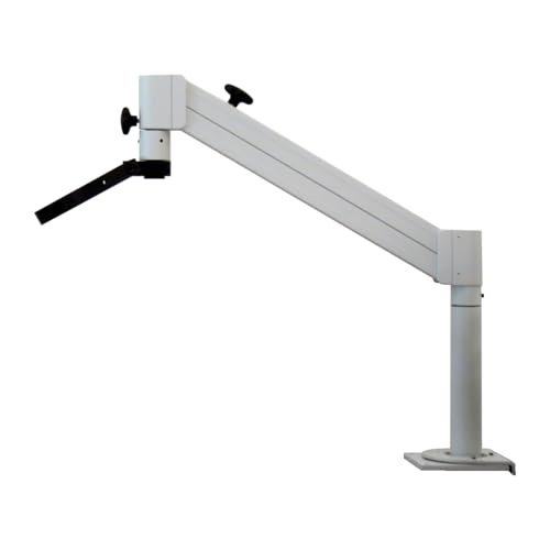 Mikroskop-Stativ »Flexi Tischstativ E« mit Universal-Mikroskop-Aufnahme (⌀ 76 mm) – Made in Germany von Pulch + Lorenz Mikroskoptechnik von Generisch