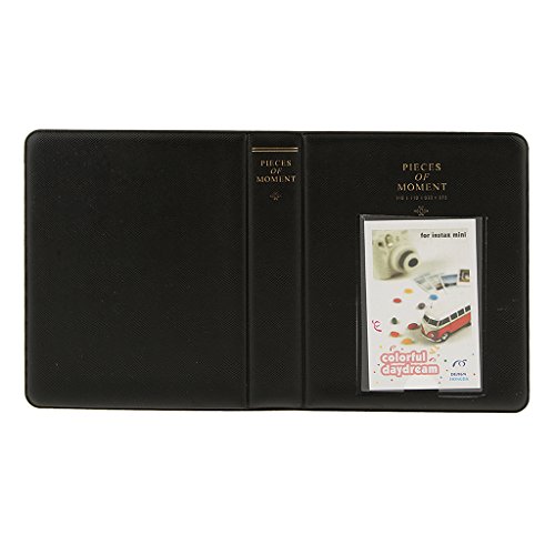 Mini-Fotoalbum, Namenskarten-Aufbewahrungstasche für Instax, Schwarz Mini-Fotoalbum, Namenskarten-Aufbewahrungstasche für Instax, Schwarz von Generisch