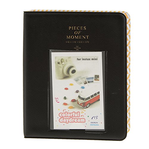 Mini-Fotoalbum, Namenskarten-Aufbewahrungstasche für Instax, Schwarz von Generisch