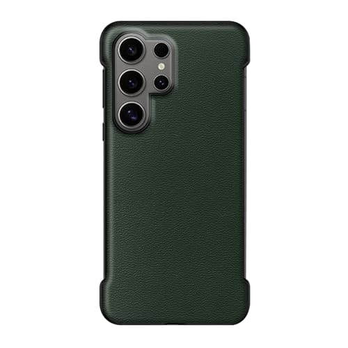 Minimalistische Hülle Für Samsung Galaxy S25/S25 Plus/S25 Ultra, Leichte, Luxuriöse Litschi-Textur, Schlanke Hülle, Randlose Fallschutzhülle,S25 Plus,Green Minimalistische Hülle Für Samsung Galaxy S25/S25 Plus/S25 Ultra, Leichte, Luxuriöse Litschi-Textur, Schlanke Hülle, Randlose Fallschutzhülle,S25 Plus,Green von Generisch