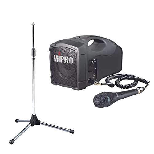 Mipro MA-101C Lautsprecher mit Mikrofon + MS-30 Lautsprecherstativ von Generisch