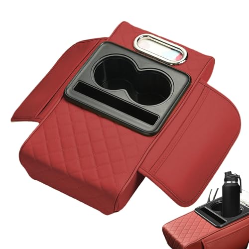 Mittelkonsolen-Abdeckung, Auto-Armlehnen-Pad, multifunktionales Kissen, Auto-Armlehnenschutz, PU-Leder-Armlehnen-Pad, Auto-Innenzubehör, Armlehnenbox-Kissen, Auto-Becher und Handyhalterung Mittelkonsolen-Abdeckung, Auto-Armlehnen-Pad, multifunktionales Kissen, Auto-Armlehnenschutz, PU-Leder-Armlehnen-Pad, Auto-Innenzubehör, Armlehnenbox-Kissen, Auto-Becher und Handyhalterung von Generisch