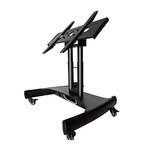 Mobiler Universal-TV-Ständer mit Rädern, höhenverstellbar, für 32-65 Zoll LCD-/LED-/Plasma-Fernseher – stabile Bodenhalterung mit abriebfesten Rollen für Zuhause und Büro Mobiler Universal-TV-Ständer mit Rädern, höhenverstellbar, für 32-65 Zoll LCD-/LED-/Plasma-Fernseher – stabile Bodenhalterung mit abriebfesten Rollen für Zuhause und Büro von Generisch