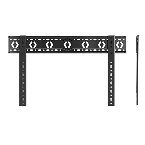 Mobiler Universal-TV-Ständer mit Rollen, höhenverstellbar, Rollwagen für 14-55-Zoll-Fernseher, unterstützt bis zu 39,9 kg, VESA 400 x 400 mm, ideal für Zuhause und Büro von Generisch