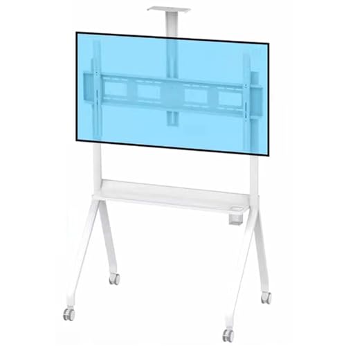 Mobiles TV-Regal mit feststellbaren Rädern, verstellbare Höhe für Zuhause, Büro, Klassenzimmer und Mehrzwecknutzung, passend für 55-120-Zoll-Displays Mobiles TV-Regal mit feststellbaren Rädern, verstellbare Höhe für Zuhause, Büro, Klassenzimmer und Mehrzwecknutzung, passend für 55-120-Zoll-Displays von Generisch