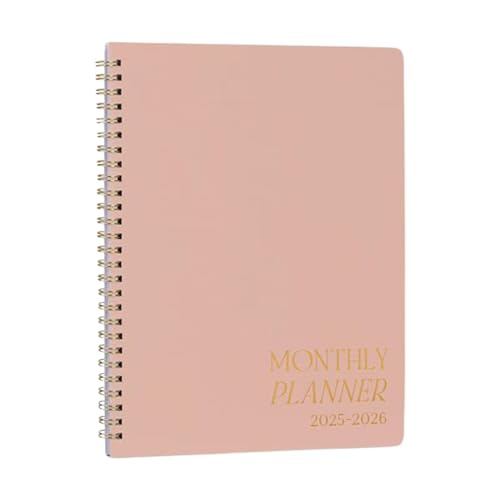 Monatlicher Planer - Modern To do listt Notebook | Reibungsloser Organisator Journal | Tägliches Journal für Aufgaben Checkliste Family Student Lehrer Nutzung | Flexible Deckungsnoten Seiten von Generisch
