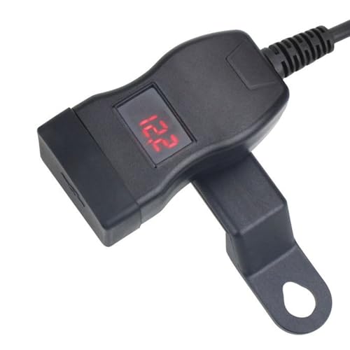 Moto -Handy -Ladegerät, Motorrad -Telefonladegerät - Wasserdichtes Smart -Batterie -Ladegerät - Schneller Lade -Smartphone -Ladeanschluss, Scooter -Ladewerkzeug für Telefon, Tablet, GPS Moto -Handy -Ladegerät, Motorrad -Telefonladegerät - Wasserdichtes Smart -Batterie -Ladegerät - Schneller Lade -Smartphone -Ladeanschluss, Scooter -Ladewerkzeug für Telefon, Tablet, GPS von Generisch