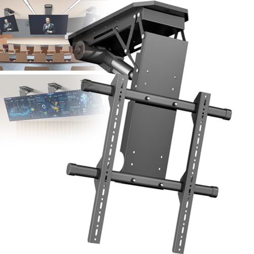 Motorisierte Decken-TV-Halterung mit Fernbedienung, 0-85° verstellbarer Winkel, klappbares Design für große Bildschirme Motorisierte Decken-TV-Halterung mit Fernbedienung, 0-85° verstellbarer Winkel, klappbares Design für große Bildschirme von Generisch