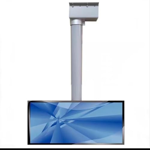 Motorisierte TV-Deckenhalterung – verstellbarer elektrischer TV-Aufzug mit Fernbedienung, passend für 66–178 cm (26–70 Zoll) flache Fernseher, Wandhalterung für Heimkino, 80 cm höhenverstellbar von Generisch