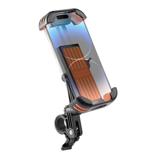 Motorrad Telefonhalterung - Vielseitiger Telefonhalter, Stabile Basis -Telefonhalter | Leichtes Faltbares Design -Smartphone -Racks, Einstellbare Handheld Einzigartige Schreibtischhalter Für Alle von Generisch