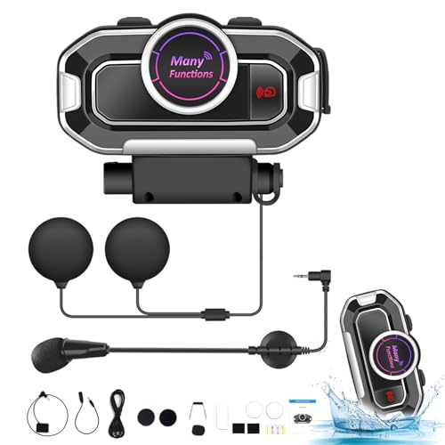 Motorradhelmlautsprecher | Motorradhelm Headset | Motorrad -Headset Single -Verwendung -Headset | Motorrad-Headset mit Hi-Fi-Lautsprechern | Automatisches Beantworter, hohe Soundqualitätssy Motorradhelmlautsprecher | Motorradhelm Headset | Motorrad -Headset Single -Verwendung -Headset | Motorrad-Headset mit Hi-Fi-Lautsprechern | Automatisches Beantworter, hohe Soundqualitätssy von Generisch