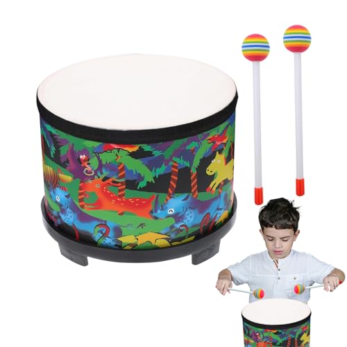 Musiktrommeln für Kinder-Bright Percussion Drum, Kinder-sicherer Holzrhythmus-Instrument, interaktives Sound-Spielzeugset mit zwei Stöcken, lustiges Musiklernwerkzeug | Kleinkindmusik -Drum mit engagi Musiktrommeln für Kinder-Bright Percussion Drum, Kinder-sicherer Holzrhythmus-Instrument, interaktives Sound-Spielzeugset mit zwei Stöcken, lustiges Musiklernwerkzeug | Kleinkindmusik -Drum mit engagi von Generisch