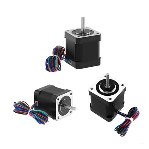 Nema 17 Schrittmotor 48 mm 42BYGH Schrittmotor 2 A (17HS19-2004S1) Motor 4-adriges 1-m-Kabel Kompatibel mit 3D-Drucker XYZ-Motor(3) von Generisch